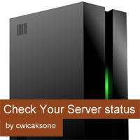 Script untuk mengecek status server Script untuk mengecek status server